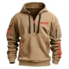 Ryobi Carpenter Exclusive Logo Fashion Hoodie Half Zipper BLC110A10HHZ - Gray