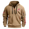 Red Wing Shoes Carpenter Exclusive Logo Fashion Hoodie Half Zipper BLC110A14HHZ - Gray