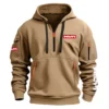 Hilti Carpenter Exclusive Logo Fashion Hoodie Half Zipper BLC110A23HHZ - Gray