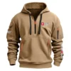 Porter-Cable Carpenter Exclusive Logo Fashion Hoodie Half Zipper BLC110A30HHZ - Gray