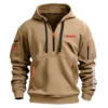 Bosch Carpenter Exclusive Logo Fashion Hoodie Half Zipper BLC110A33HHZ - Gray