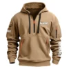 DeWalt Carpenter Exclusive Logo Fashion Hoodie Half Zipper BLC110A37HHZ - Gray