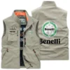 Benelli Motorcycles Exclusive Logo Outdoor Vest Motorcycles QTMTS261224A01BEN - DarkBlue