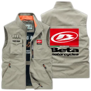 Beta Motorcycles Exclusive Logo Outdoor Vest Motorcycles QTMTS261224A01BTA - Khaki