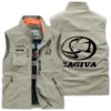 Cagiva Exclusive Logo Outdoor Vest Motorcycles QTMTS261224A01CAG - DarkBlue