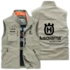 Husqvarna Motorcycles Exclusive Logo Outdoor Vest Motorcycles QTMTS261224A01HUS - DarkBlue