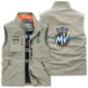 MV Agusta Exclusive Logo Outdoor Vest Motorcycles QTMTS261224A01MVA - DarkBlue