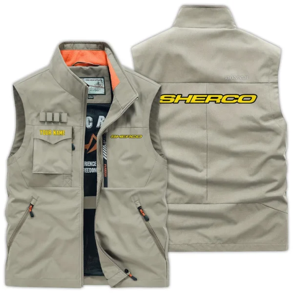 Sherco Exclusive Logo Outdoor Vest Motorcycles QTMTS261224A01SHE - Khaki