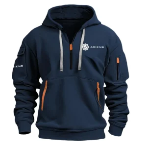 Special Release Ariens Gardening Hoodie Half Zipper QTGR101124A02AR - Navy