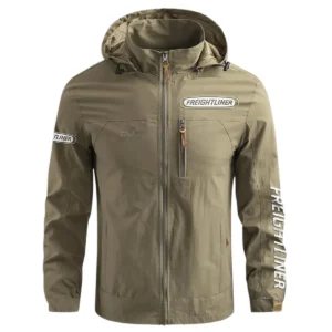 Special Release Freightliner Construction  Waterproof Outdoor Jacket QTCO191124A1FRE - Khaki