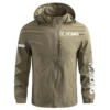 Special Release Zoomlion Construction  Waterproof Outdoor Jacket QTCO191124A1ZO - ArmyGreen