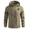 BMW Motorrad Exclusive Logo Waterproof Outdoor Jacket Motorcycles QTMT191224A2BMW - Gray