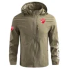 Ducati Exclusive Logo Waterproof Outdoor Jacket Motorcycles QTMT191224A2DUC - Gray