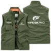 Hyosung Motorcyles Exclusive Logo Outdoor Vest Motorcycles QTMTS261224A01HYO - Bean Green