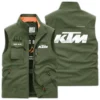 KTM Exclusive Logo Outdoor Vest Motorcycles QTMTS261224A01KTM - Bean Green