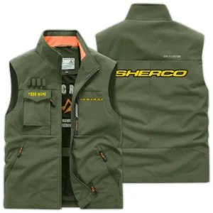 Sherco Exclusive Logo Outdoor Vest Motorcycles QTMTS261224A01SHE - Army Green