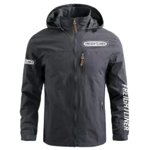 Special Release Freightliner Construction  Waterproof Outdoor Jacket QTCO191124A1FRE - Gray