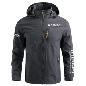 Special Release Hyundai Construction  Waterproof Outdoor Jacket QTCO191124A1HYN - Gray