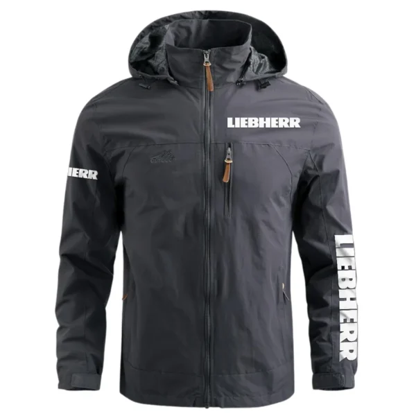 Special Release Liebherr Construction  Waterproof Outdoor Jacket QTCO191124A1LIE - Gray