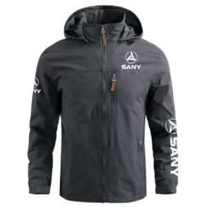 Special Release SANY Construction  Waterproof Outdoor Jacket QTCO191124A1SN - Gray