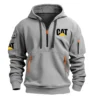 Special Release Caterpillar Construction  Hoodie Half Zipper QTCO191124A2CAT - Khaki