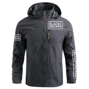 Special Release Black+Decker Gardening Waterproof Outdoor Jacket QTGR101124A01BD - Gray