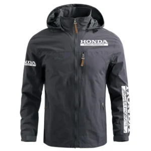 Special Release Honda Power Equipment Gardening Waterproof Outdoor Jacket QTGR101124A01HPE - Gray