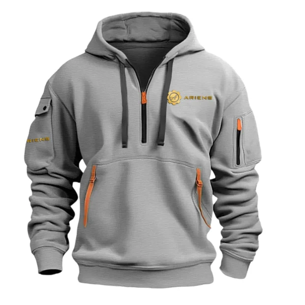 Special Release Ariens Gardening Hoodie Half Zipper QTGR101124A05AR - Gray