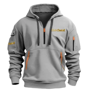 Special Release Cub Cadet Gardening Hoodie Half Zipper QTGR101124A05CC - Gray