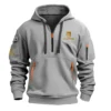 Special Release Husqvarna Gardening Hoodie Half Zipper QTGR101124A05HU - Khaki