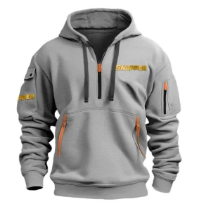 Special Release Snapper Gardening Hoodie Half Zipper QTGR101124A05SN - Gray