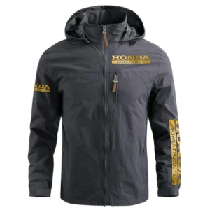 Special Release Honda Power Equipment Gardening Waterproof Outdoor Jacket QTGR101124A06HPE - Gray