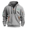 Benelli Motorcycles Exclusive Logo Hoodie Half Zipper Motorcycles Fans Loves QTMT191224A1BEN - Khaki