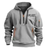 Fox Racing Exclusive Logo Hoodie Half Zipper Motorcycles Fans Loves QTMT191224A1FOX - Black