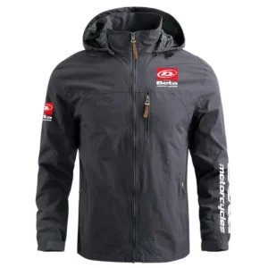 Beta Motorcycles Exclusive Logo Waterproof Outdoor Jacket Motorcycles QTMT191224A2BTA - Gray