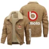 Bimota Motorcycles Exclusive LogoThickened Corduroy Jacket Motorcycles QTMT191224A5BIM - Black