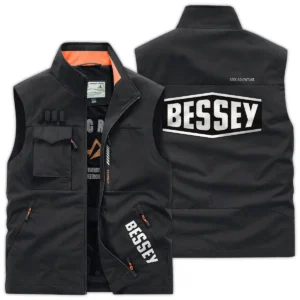 Bessey Tools Carpenter Exclusive Logo Outdoor Vest BLC110A1OSV - Black