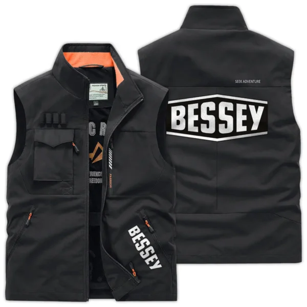 Bessey Tools Carpenter Exclusive Logo Outdoor Vest BLC110A1OSV - Black