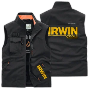 Irwin Tools Carpenter Exclusive Logo Outdoor Vest BLC110A9OSV - Black