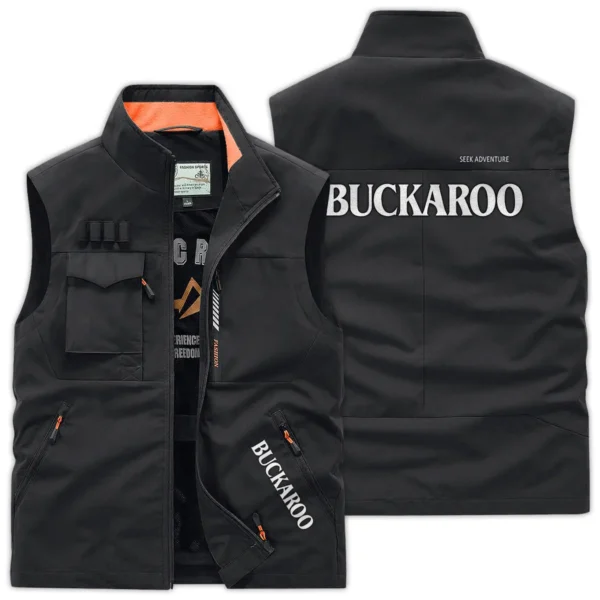 Buckaroo Belts Carpenter Exclusive Logo Outdoor Vest BLC110A12OSV - Black