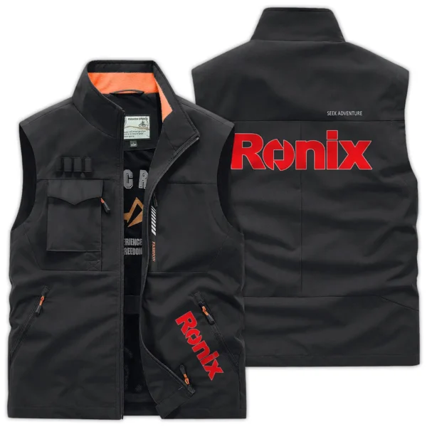 Ronix Carpenter Exclusive Logo Outdoor Vest BLC110A19OSV - Black