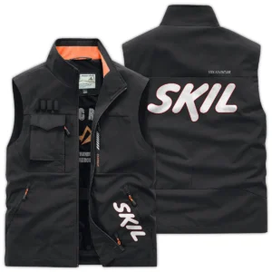 Skil Carpenter Exclusive Logo Outdoor Vest BLC110A20OSV - Black