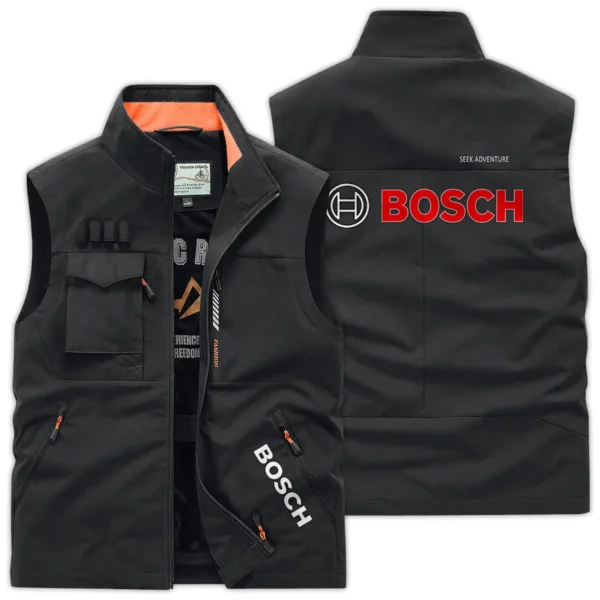 Bosch Carpenter Exclusive Logo Outdoor Vest BLC110A33OSV - Black