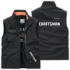 Craftsman Carpenter Exclusive Logo Outdoor Vest BLC110A35OSV - BeanGreen