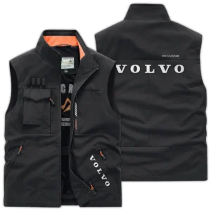 Volvo Construction			 Exclusive Logo Outdoor Vest BLCW309A10OSV - Black