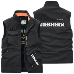 Liebherr Construction			 Exclusive Logo Outdoor Vest BLCW309A16OSV - Black