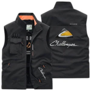 Challenger Farmer Exclusive Logo Outdoor Vest BLF8424A3OSV - Black