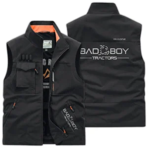 Badboy Farmer Exclusive Logo Outdoor Vest BLF8424A9OSV - Black