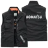 Komatsu Farmer Exclusive Logo Outdoor Vest BLF8424A10OSV - DarkBlue