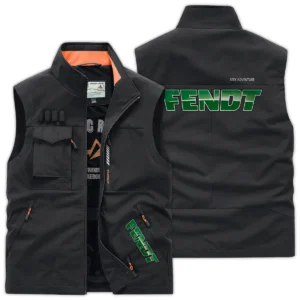 Fendt Farmer Exclusive Logo Outdoor Vest BLF8424A13OSV - Black